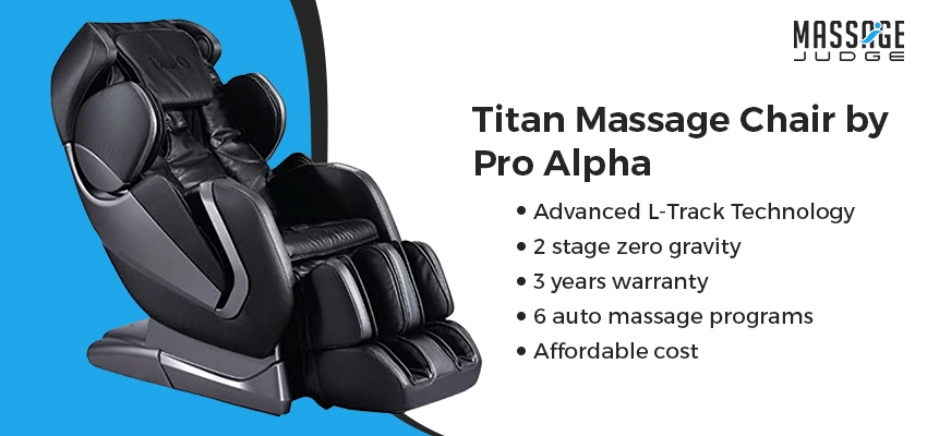 Titan Massage Chair by Pro Alpha