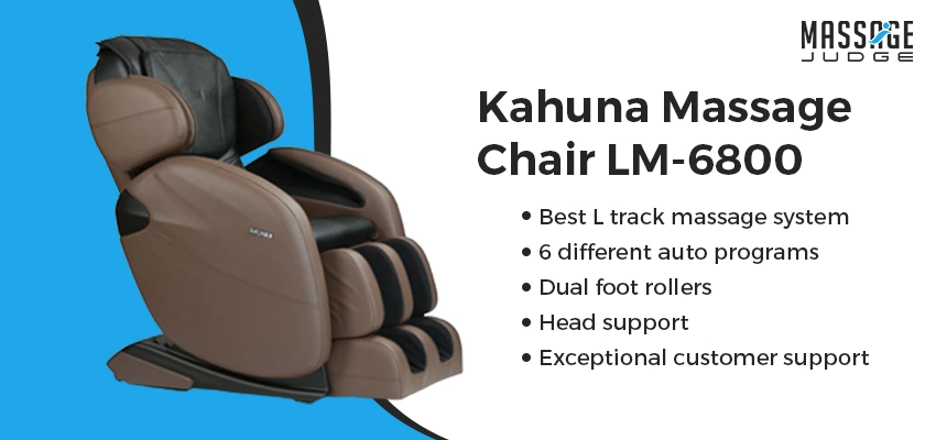Kahuna LM-6800 massage chair